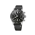 Oris 01 771 7791 4054-07 6 20 01 Divers Sixty Five Siyah Deri Erkek Kol Saati