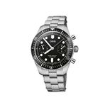 Oris 01 771 7791 4054-07 8 20 18 Divers Sixty Five Gri Çelik Erkek Kol Saati
