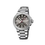 Oris Aquis Date 01 733 7730 4153-07 8 24 05PEB Gri Çelik Erkek Kol Saati