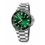 Oris Aquis Date 01 733 7787 4157-07 8 22 04PEB Gri Çelik Erkek Kol Saati