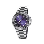 Oris Aquis Date Taste Of Summer Çelik Erkek Kol Saati 01 733 7789 4158-07 8 23 04peb - Mor