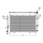 Oris Cfr012016 Ford Courier 1.6 Tdcvi 2014 Klima Kondenseri