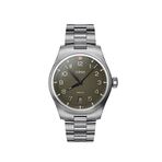 Oris Propilot Date Gri Çelik Erkek Kol Saati - Yeşil