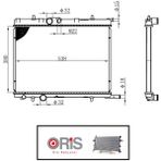 Oris Radyatör Partner 03+ 307 206 Xsara 1.4 1.6 2.0 1.4/1.6/2.0hdi 1330.F4 BPE020022