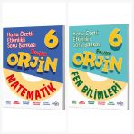 Orjin 6. Sınıf Matematik & Fen Soru Bankası