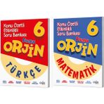 Orjin 6. Sınıf Türkçe & Matematik Soru Bankası