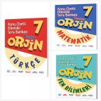 Orjin 7. Sınıf Türkçe & Matematik & Fen Soru Bankası