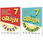 Orjin Okul 2026 7. Sınıf Türkçe + Fen Bilimleri Konu Özetli Soru Seti 2 Kitap
