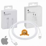 Orjinal Apple İphone 13 Mini 20W Hızlı Şarj Aleti Seti Usb-C Mhje3tu-A + Mqgj2zm/A (Kablo Dagil) Aplee20w00426