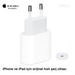 Orjinal Apple Iphone X 20W Hızlı Şarj Aleti Seti Usb-C (534745034)
