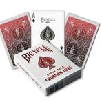 Orjinal Bicycle Metal Luxe Crimson Oyun Kağıdı (Bicycle Rider Back İskambil Oyun Kartı)