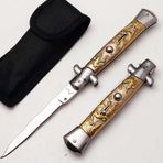 Orjinal Italyan Stiletto Çakı Kriss 25 Cm Ejder