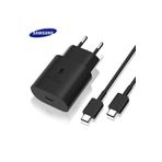 Orjinal Samsung Hızlı Şarj Aleti, Usb Type C (25W) Type A Kablo Dahil Huawei Xiaomi Oppo Ipad Macbook Uyumlu