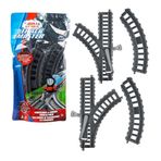 Orjinal Thomas & Friends Ek Ray Seti Makaslı Ve Kavisli Ray Thomas Trenler İçin Ek Yol Seti Makaslı Ve Kavisli Ray