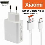 Orjinal Xiaomi Mi Pad 4 Type-C Data Kablo Ve 18W 2A Mdy08eo Hızlı Şarj Cihazı Mdy08eo000814