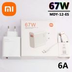 Orjinal Xiaomi Mi Pad 4 Type-C Data Kablo Ve 67W 6A Myd-12-Es Hızlı Şarj Cihazı 67Wxıaomı0430