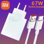 Orjinal Xiaomi Mi Pad 5 Type-C Data Kablo Ve 67W 6A Myd-12-Es Hızlı Şarj Cihazı 67Wxıaomı0935