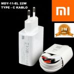 Orjinal Xiaomi Mi Pad 5 Type-C Turbo Data Kablo Ve Mdy11ef Hızlı Şarj Cihazı Mdy11efs00215