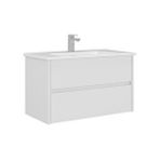 Orka Arno 85 Cm Çekmeceli Lavabolu Banyo Alt Dolabı Beyaz