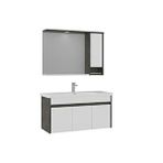 Orka Aydos 100 Cm Banyo Dolabı Takım Beyaz