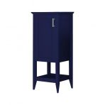 Orka Bastle 40 cm Mdf Mat Lacivert Banyo Boy Dolabı