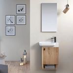 Orka Begonya 55 Cm Legnona Banyo Dolabı Takımı Çok Renkli