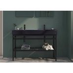 Orka Capetown 120 Cm Siyah Banyo Dolabı Alt Modül Ve Lavabo Çok Renkli