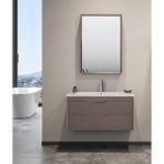 Orka Clay 80 Cm Toprak Çekmeceli Banyo Dolabı Takımı Çok Renkli