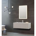 Orka Cube 120 Cm Mat Vizon Banyo Dolabı Takımı Çok Renkli