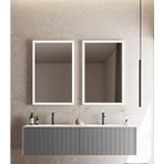 Orka Cube 160 Cm Mat Gri Banyo Dolabı Takımı Çok Renkli