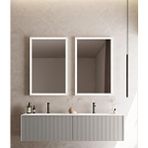 Orka Cube 160 Cm Mat Vizon Banyo Dolabı Takımı Çok Renkli