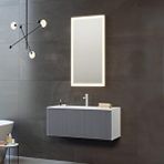 Orka Cube 80 Cm Mat Antrasit Banyo Dolabı Takımı Çok Renkli