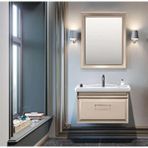 Orka Design 100 Cm Mat Cappucino Banyo Dolabı Takımı Çok Renkli