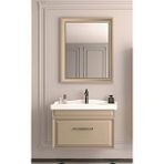 Orka Design 85 Cm Mat Cappucino Banyo Dolabı Takımı