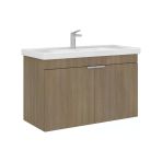 Orka Desna 90 Cm Budva Banyo Dolabı Alt Modül Lavabo