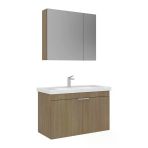 Orka Desna 90 Cm Budva Banyo Dolabı Takımı