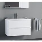 Orka Düden 80 CM Beyaz Banyo Dolabı Takımı