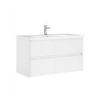 Orka Düden 80 Cm Mdf Çekmeceli Beyaz Banyo Dolabı Alt Modül Lavabo