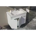 Orka Enez 80 cm Kapaklı Banyo Dolabı