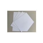 ORKA Kagıt 5 Adet GRİ BEYAZ MUKAVVA 2 mm 70x100 cm Sert Karton , Sert Mukavva