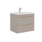 Orka Lena 65 Cm Çöl Beji Çekmeceli Banyo Dolabı Alt Modül Lavabo