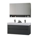 Orka Malta 120 cm Banyo Dolabı