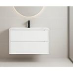 Orka Messina 65 Cm Mat Beyaz Banyo Dolabı Alt Modül Ve Lavabo