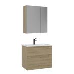 Orka Messina 65 Cm Meşe Banyo Dolabı Takımı