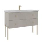 Orka Milazzo 100 Cm Callisto Ayaklı Banyo Dolabı Alt Modül Lavabo