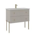 Orka Milazzo 80 Cm Callisto Ayaklı Banyo Dolabı Alt Modül Lavabo