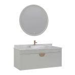 Orka Molino 120 Cm Kaşmir Banyo Dolabı Takımı