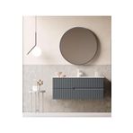 Orka Moonlight 120 Cm Mat Antrasit Banyo Dolabı Takımı