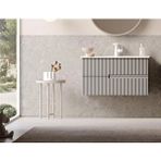 Orka Moonlight 90 Cm Vizon Banyo Dolabı Alt Modül Ve Lavabo Çok Renkli