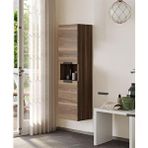 Orka Nova 40 Cm Ceviz Banyo Boy Çamaşır Dolabı Çok Renkli